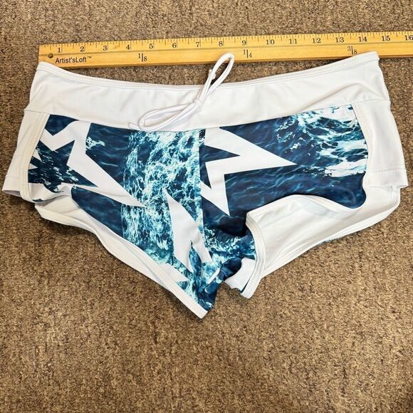 YATEEN Long Sleeve Sun Protection Rash Guard Two Piece Swimsuit Set Size Medium - Picture 10 of 16